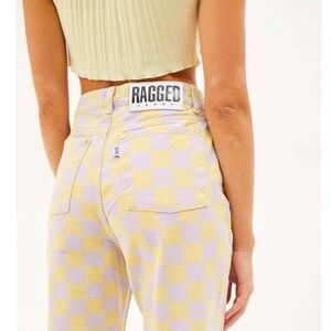 🍌 {PRICE FIRM} The Ragged Priest Checkered Jeans